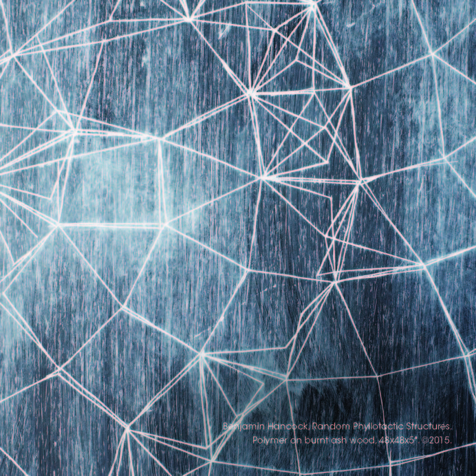 3.1415 - SCAR #generative #geometry #wood #art #oil