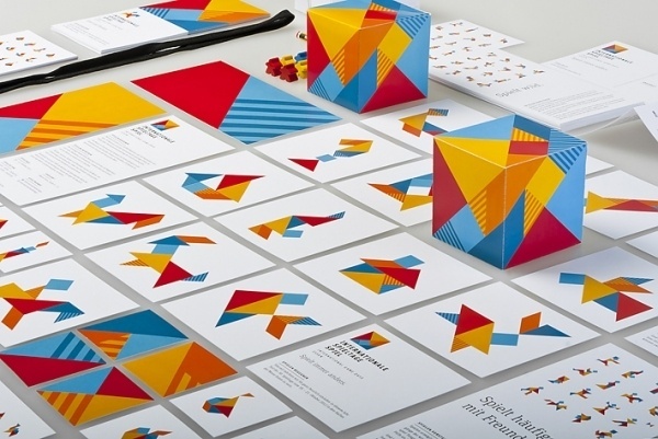 Internationale Spieltage SPIEL – Stefan Zimmermann – Kommunikationsdesign #tangram #branding #board #design #trade #corporate #fair #logo #games