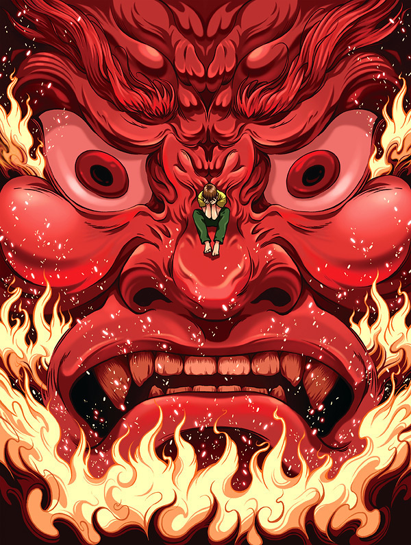 Illustration 10 on Behance #yuta #onoda