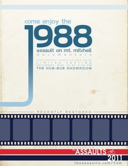 Eastern Design Bureau #mount #mitchell #retro #poster #film