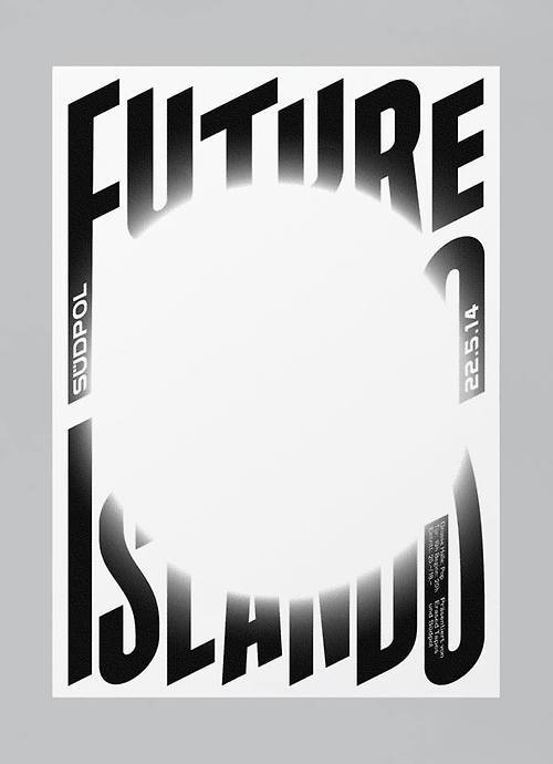 Future Island #print #poster