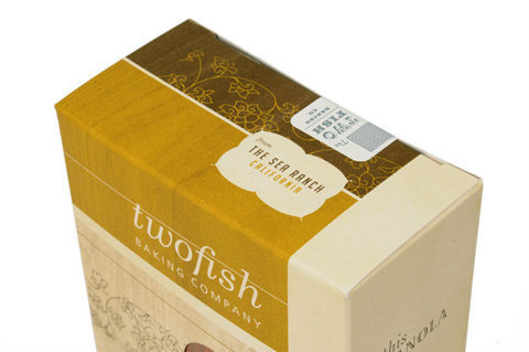 Twofish Baking Company:&Acirc; Granolas - TheDieline.com - Package Design Blog #packaging #food