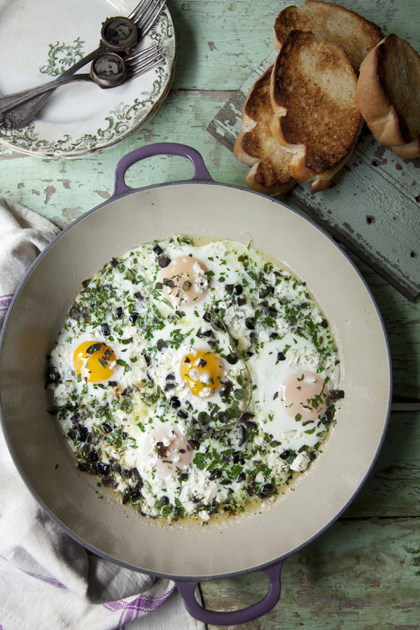 greek_baked_eggs #egg