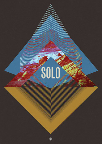 Solo Poster by Oslo #a3 #geometry #solo #photo #oslo #poster