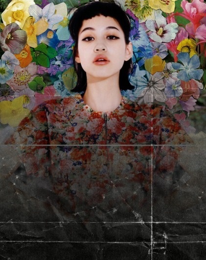 tumblr_m1voe7lG3s1rryuw3o1_500.png 500×628 pixels #montage #photomontage #floral #texture #photography #portrait #collage