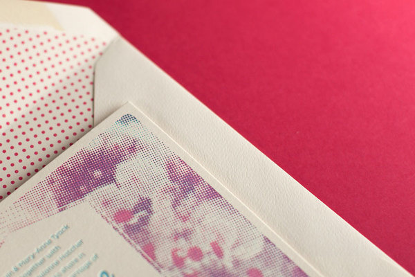 The hungry workshop / letterpress printer / www.mr cup.com #halftone #letterpress #invitation #typography