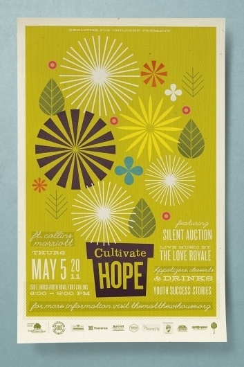 Cultivate Hope « The Tenfold Collective Blog #leaf #design #tenfold #poster #flowers
