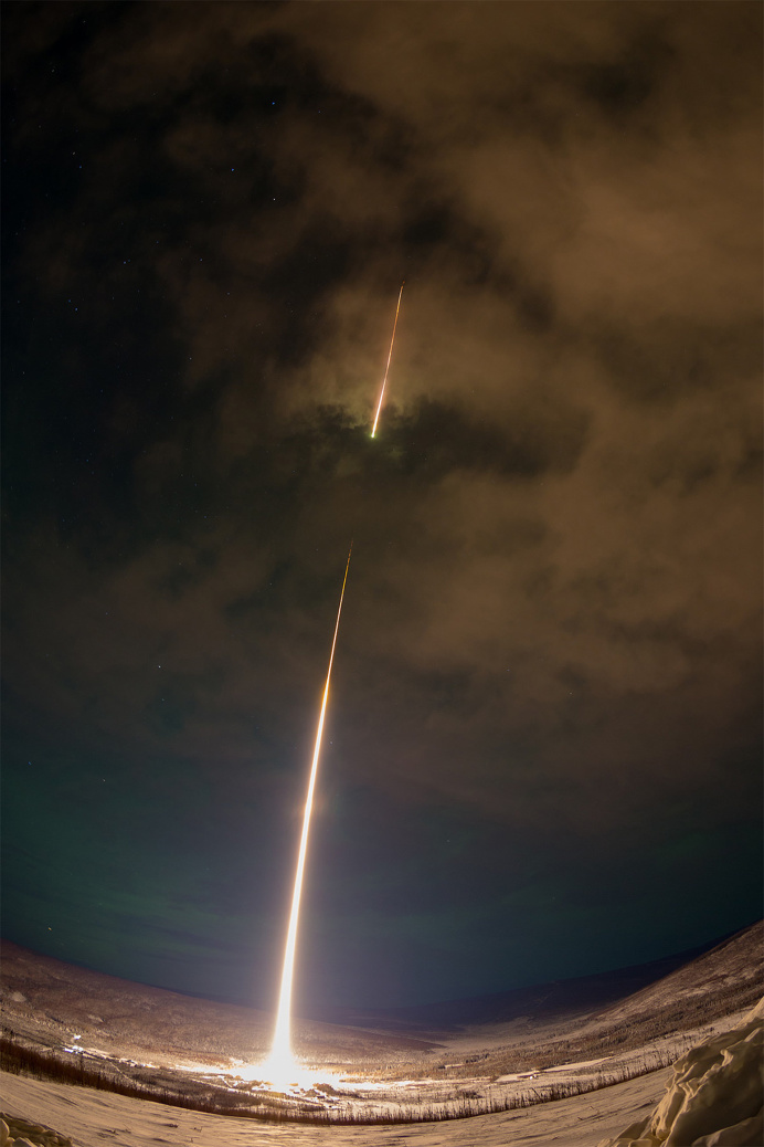Dramatic View of a NASA Rocket Launch over Alaska Colossal | Art, design, and visual culture. | Page 3