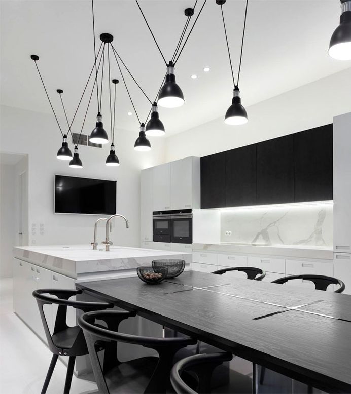 OOOOX Turns Two Apartments into a Single Spacious Home - InteriorZine