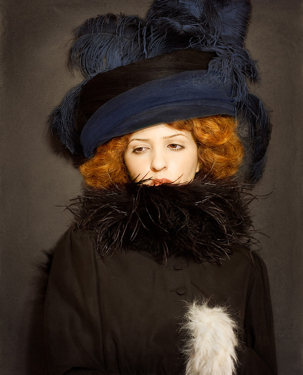 Scenography and Contemporary Photography by Brassesco and Passi | Hi Fructose Magazine #hat #woman