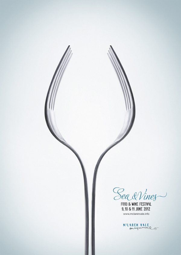 Food & Wine festival poster #festival #wine #food #poster #advert