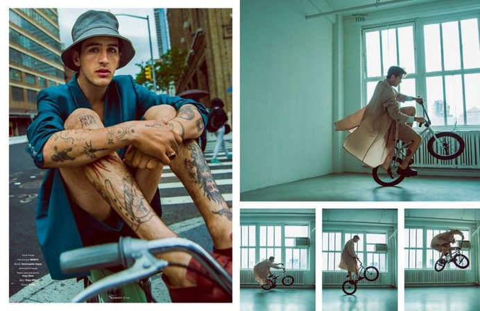 Easy Rider: Austin Augie for Man of Metropolis
