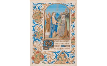 Book of hours Manuscript. Parchment (Fifteenth century).