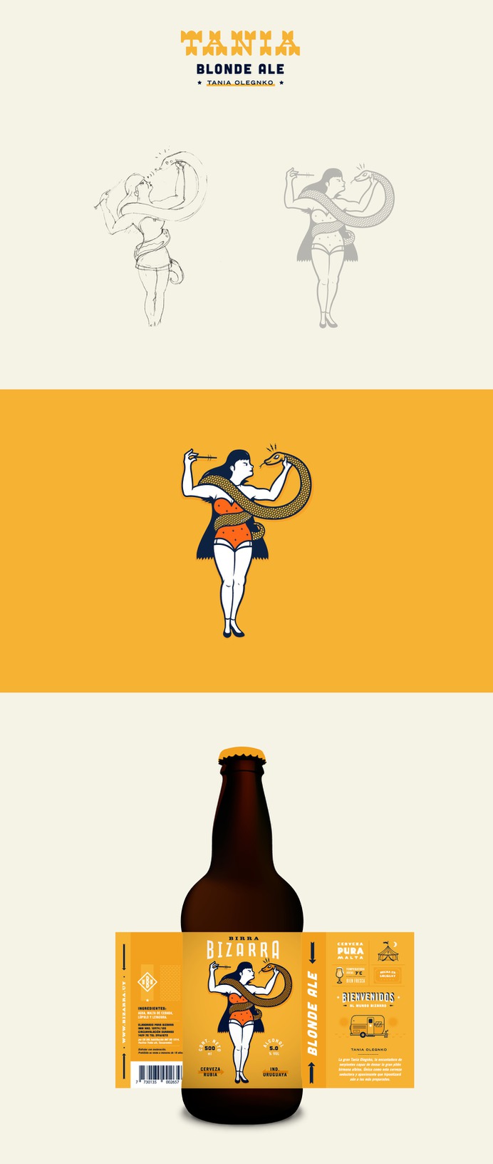 Birra Bizarra Bottles