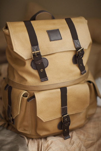 Langly — Alpha Rucksack #bag #camera #backpack #buckles #canvas #wax #waxed