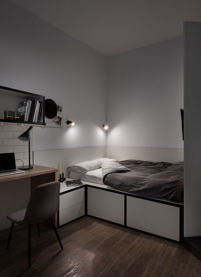 Well Planned Tiny Apartment in Odessa with an Inviting Interior Design 8