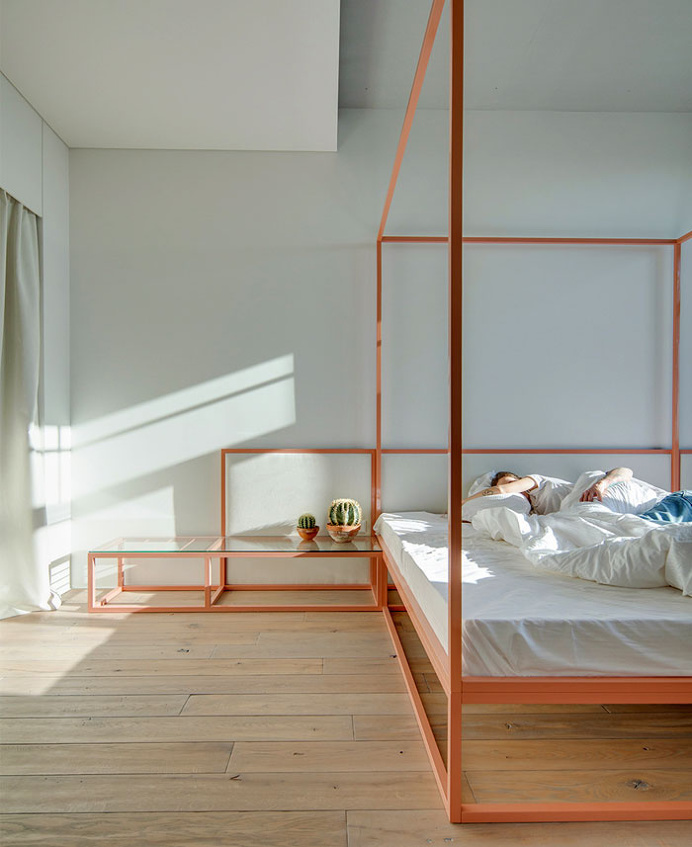 Contemporary Chic Minimalist 16th Apartment in Kiev - #decor, #interior, #homedecor, home decor, interior design, #bedroom