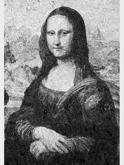 Sagaki Keita | Colossal #lisa #doodles #mona