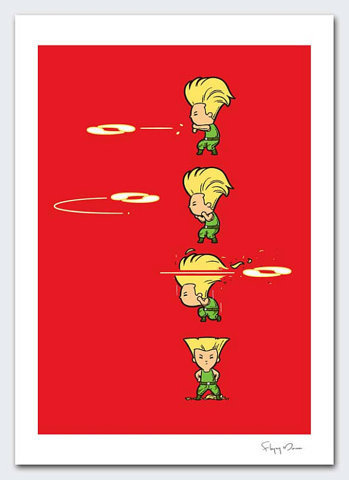 Haircut by flyingmouse365 on Etsy - Sonic boom Guile #boom #guile #sonic #fighter #illustration #etsy #street
