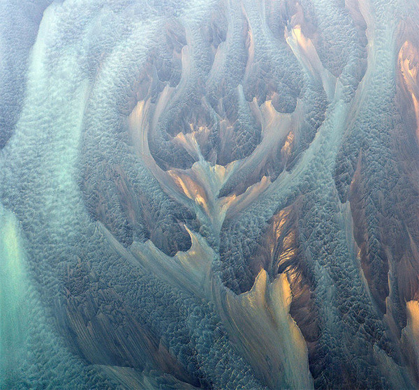 Aerial Photographs of Volcanic Iceland by Andre Ermolaev #water #aerial #photo #nature #gold #blue
