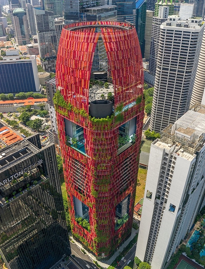 Oasia Hotel Downtown Singapore / WOHA