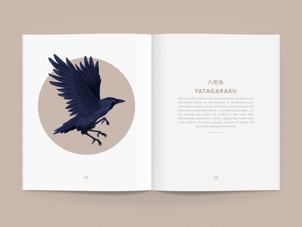 Heitor Kimura - Japanese Folklore #folklore #print #design #graphic #illustration #crow #japan