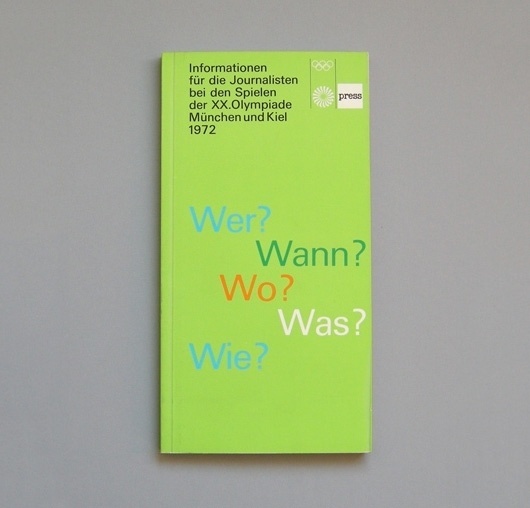 WANKEN - The Blog of Shelby White » Brochures of the 1972 Munich Olympic Games #olympic #otl #1972 #aicher #games #munich #brochure