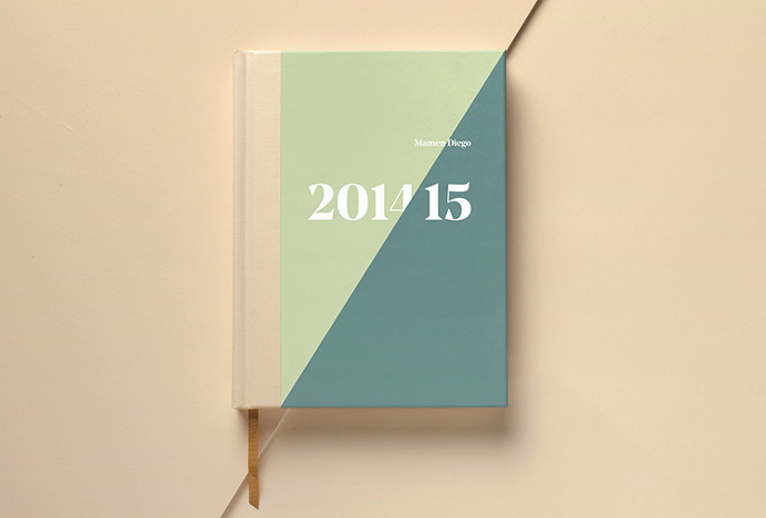 Mamen Diego by Atipo #brand design #book #colourful