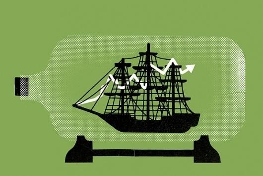 Yarek Waszul Illustration #illustration #ship #boat #waszul