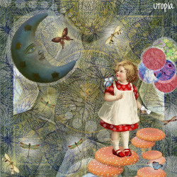 Chimere (2014) www.facebook.com/persistenteutopia #collageartist #utopia #chimere #dream #collageart #art