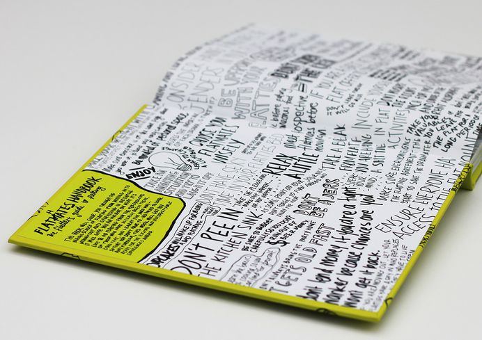 Flatmate's Handbook on Behance