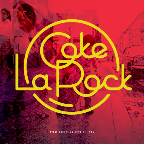 Coke La Rock #cokelarock #oldschool #hiphop #typography #branding