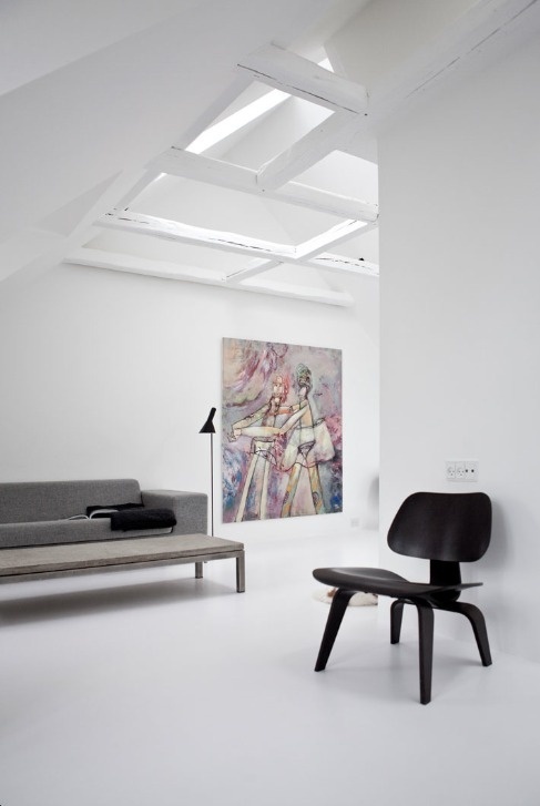 CJWHO ™ (Black and White Townhouse Copenhagen, Denmark...) #white #design #interiors #denmark #photography #townhouse #copenhagen