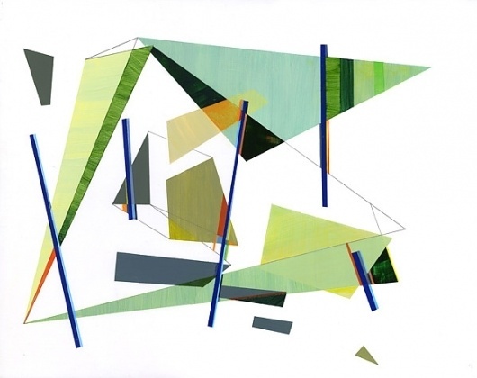 Untitled (7) : Rick Reese #abstract #paint #geometric