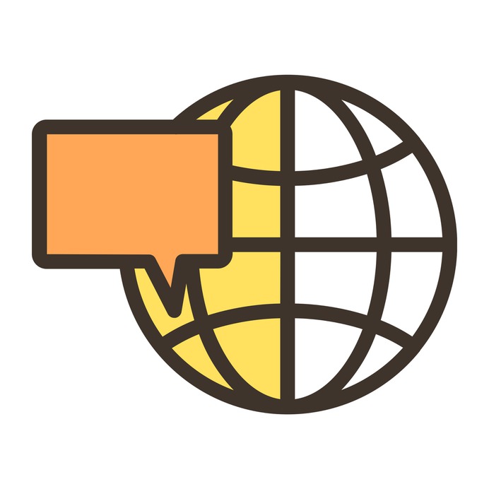 See more icon inspiration related to internet, maps and location, earth globe, wireless internet, earth grid, world map, globe grid, worldwide, communications, bubble speech, interface, world, multimedia, signs and communication on Flaticon.