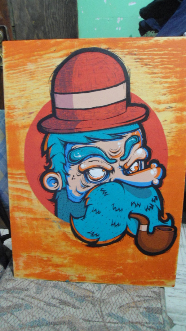 CANVAS en Behance #beard #korcho #ilustracin