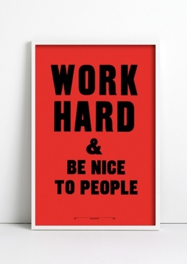 ANTHONY BURRILL - WORK HARD RED #nice #people #be #hard #to #work