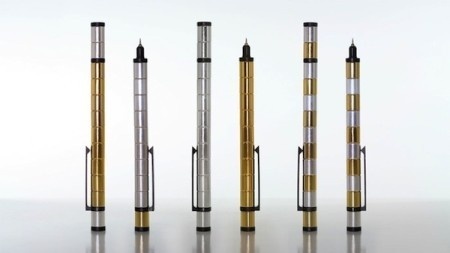 A pen, stylus and so much more! The Polar is created with magnetic modular parts that transforms into other tools. #product #design #stationary