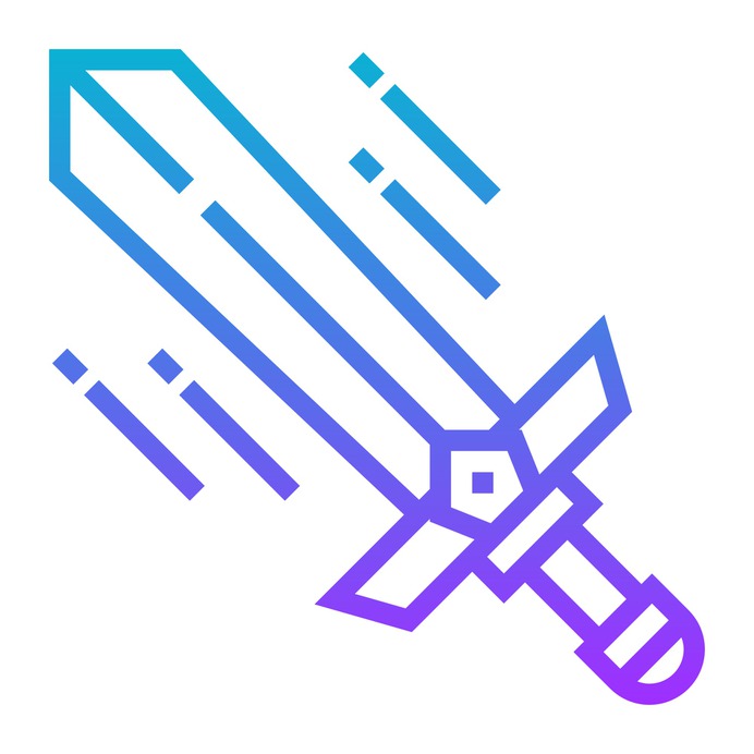 See more icon inspiration related to sword, weapon, Tools and utensils, defense, battle, protection, weapons, medieval and security on Flaticon.