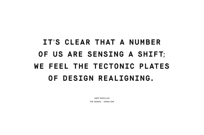 The Manual is a design journal for the web, publishing three times annually in both print and web editions. Moniker worked with Andy McMillan to develop an iconic symbol for The Manual that represented its focus on the ever-shifting web. Find more of the most beautiful designs on mindsparklemag.com