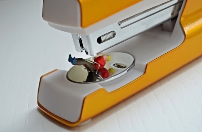 Office Life - Small People #photography #miniature #figures