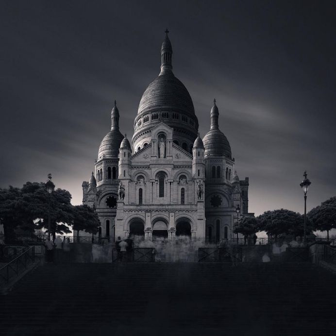 Spectacular Black and White Architecture Photography by Joel Tjintjelaar