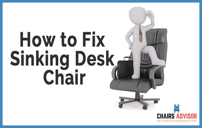 How to Fix a Sinking Desk Chair