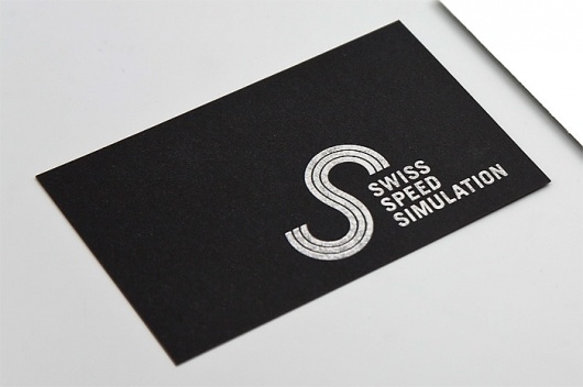 Swiss Speed Simulation - Resort – Grafiker, Webdesign, Grafik Design, Gestaltung, Atelier, Agentur, Zürich / Bench.li #business card