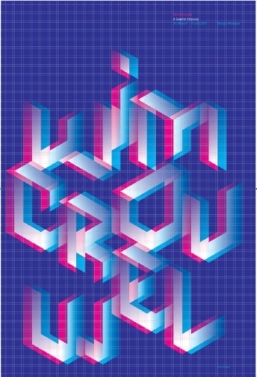 Design Museum Shop: Exhibition Products > Current Exhibitions > Wim Crouwel, A Graphic Odyssey > David Pidgeon A Graphic Odyssey Poster #grid #poster #wim