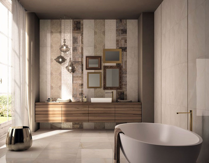 New Trend: White-Paste Wall Tiles