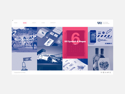 Red vs Blue #ux #icon #portfolio #clean #bristol #ui #mono #website #studio #type #web