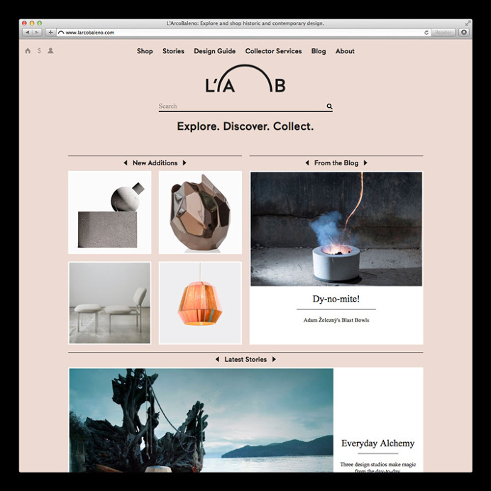 L'ArcoBaleno by Commission #web design #website