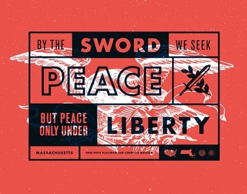 design work life » cataloging inspiration daily #usa #bird #typography