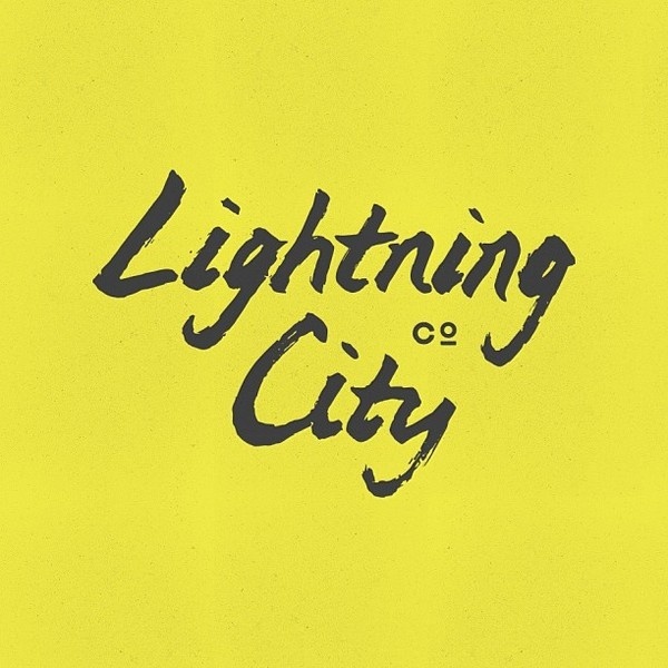 Lightning City by http:bravepeople.co #lettering #city #logo #people #illustration #lightning #identity #drawn #type #brave #hand #typography